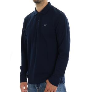 POLO CON TOPPE SUN68 BLU